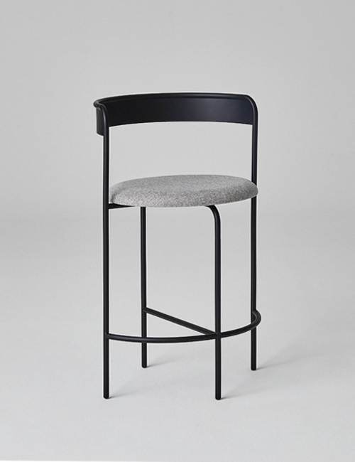 PEBBLES BAR CHAIR - black (Quick Delivery)